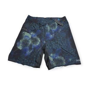 Depactus Apex Short Board Shorts Blue Surf Stretch Beach *Choose your Size* BNWT